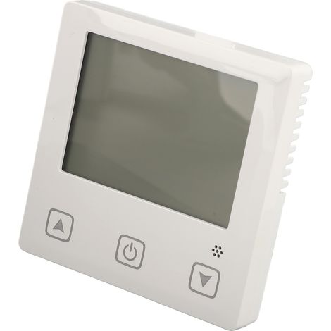 Thermostat connecté chauffage électrique LCD régulateur pièce intelligent 25A 220V maison ABS mémoire 5-45°C (1/5)