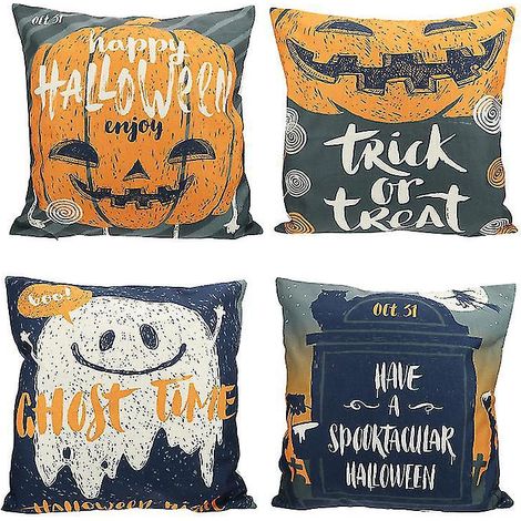 4 housses de coussin d'Halloween (1/3)
