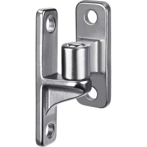1 charnière de portail, acier inoxydable 304, charge max 272,2 kg, pour clôture ferme grange