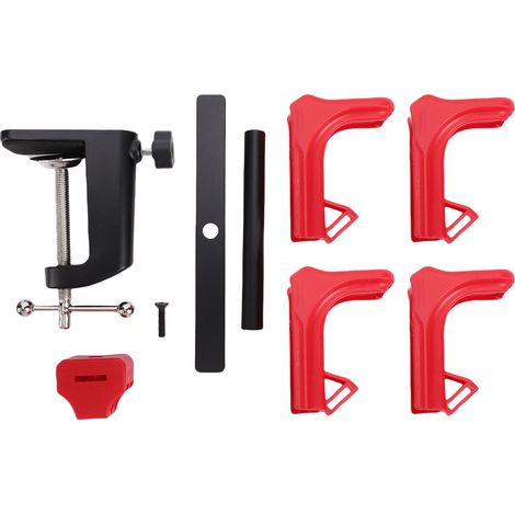 Ortviai Porte-airbrush à 4 pistolets avec support ajustable en rotation pour organisation des outils