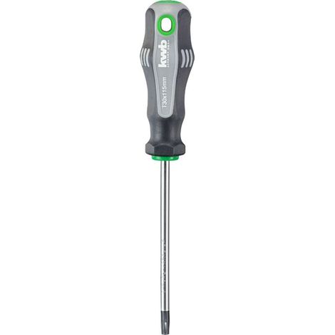 Tournevis kwb torx t30 manche soft grip codage couleur