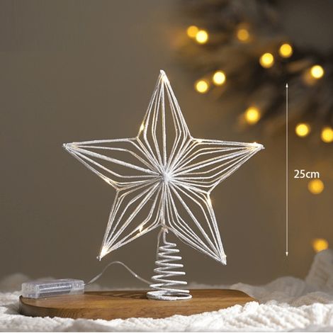 Étoile de sapin de Noël pour décoration de Noël [JUN] style 6 (1/5)