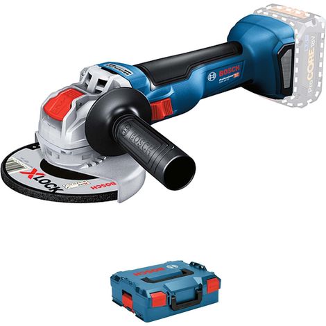 Bosch Professional – Meuleuse angulaire 18V sans fil – Moteur sans balais – 125mm – Vitesse 9000 tr/min – Système X-Lock pour changement rapide d'accessoires - 18V-10 (1/10)