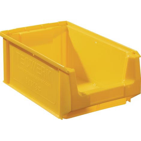 Sichtlagerkasten L350/300xB210xH140mm PE gelb TECWERK (1/4)