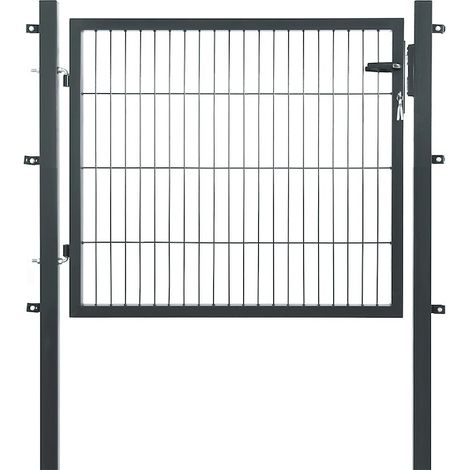 Zaun-Einzeltor comfort plus 1-flg. 1200x800mm anthrazit