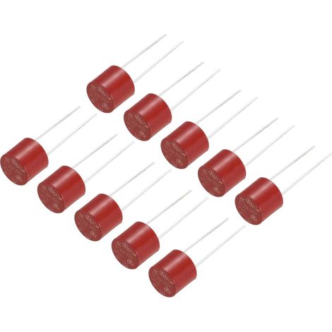 15Pcs Fusible Miniature Cylindrique T-1.25A 1.25A 250V Rouge À Montage DIP Pour Réparation Électronique PCB LCD (1/5)