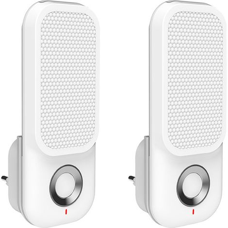 Veilleuse à détecteur de mouvement, batterie rechargeable 2000 mAh, veilleuse portable à intensité variable avec 5 niveaux de luminosité pour enfants et adultes (blanc chaud, 1 unité) (1/5)