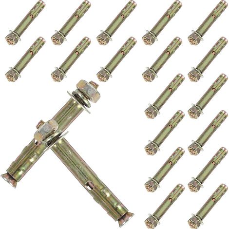 20 Pièces Boulons D'expansion en Acier M6x60 MM (1/5)