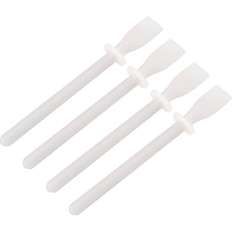 Lot de 4 épandeurs de colle flexibles en cuir, feuille revêtue de colle, grattoir à peinture en plastique, grattoir à colle en plastique, pinceau applicateur de colle, spatule de colle à frottis, (1/5)