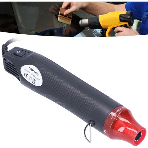 Mini pistolet thermique, pistolet thermique portatif, pistolet à rétracter pour pâte polymère, norme européenne 230 V (1/5)