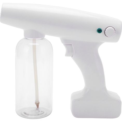 Pulvérisateur électrique de nettoyage réglable HL2101 500 ml avec atomiseur nanométrique pour la maison et le bureau (12 V CC) (1/5)