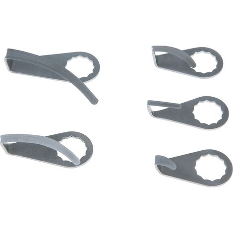 KS Tools Schaberklinge, gebogen, geschwungen, Klingenlänge 90 mm