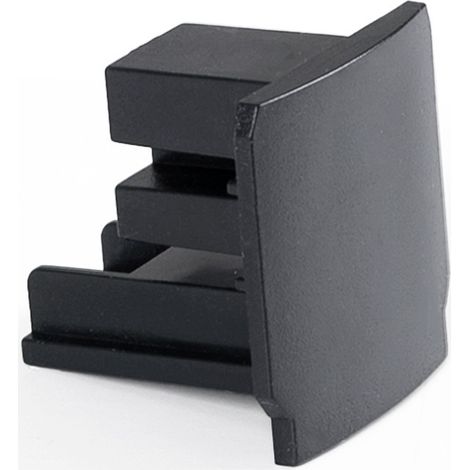 Embout pour rail triphasé en saillie - GEN2 - Noir (1/4)