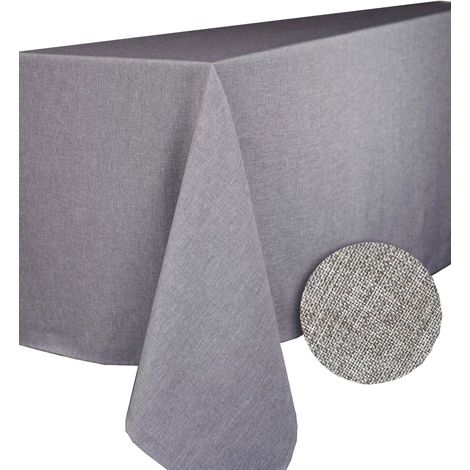 CALITEX Bromo 3372360500870 Tovaglia Rettangolare Poliestere Grigio