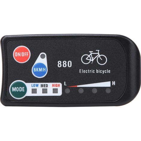 KT-LED880 Vélo pour connecteur SM normal, panneau de commande, compteur, accessoire électrique de modification de vélo (1/5)