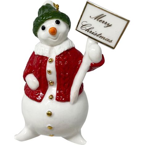 Colgante de muñeco de nieve de Villeroy & Boch Christmas Classics (1/5)