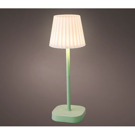 LAMPADA DA TAVOLO FRISEE H35CM VERDE SALVIA. (1/2)