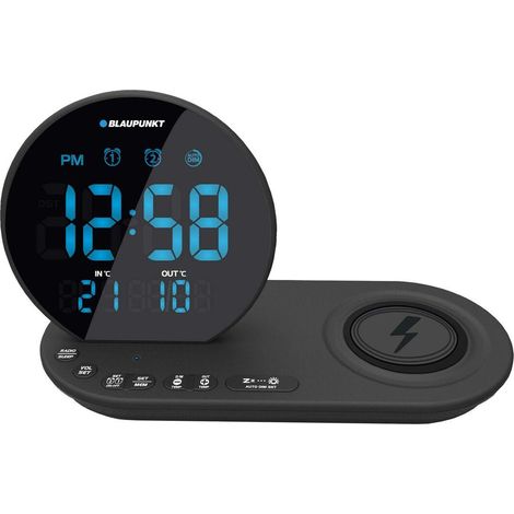 BLAUPUNKT CR85BK Radio-réveil à charge (1/2)