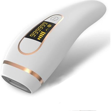 Dispositivo de depilación IPL con 5 niveles de intensidad, modos Flash y Glide, pantalla LCD, para uso doméstico. (1/5)