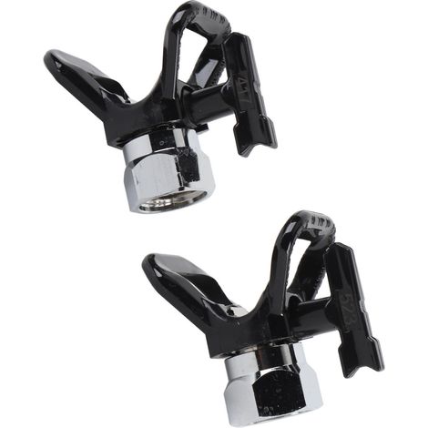 Ensemble 6 buses de pulvérisation airless noires 211 315 417 517 523 621 avec 2 protections et 6 filtres pour pistolet de peinture sans air (1/5)
