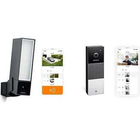 Netatmo, telecamera esterna intelligente con sirena - NOC-S-IB- Wi-Fi Nero (1/2)