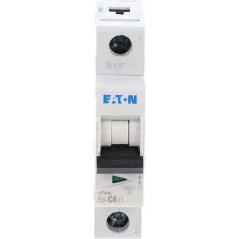 Disjoncteur 1P C 6A 6kA AC PL6-C6/1 286530