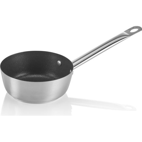 Sauteuse antiadhésive bord droit COOKWARE 21 Ø 16 cm 1 ltr inox 18/10 - Was Germany (1/2)
