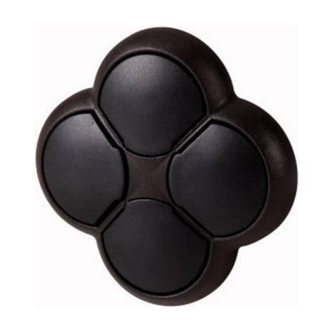 Bouton-poussoir 4 positions noir à rappel EATON M22S-D4-S (1/2)