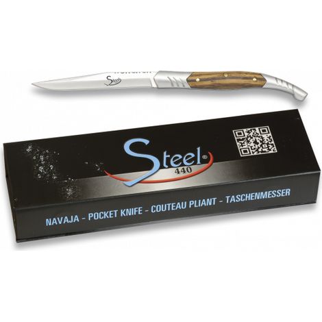 Messer  Mit Mango Holz, 5 cm Klinge aus Edelstahl, In Geschenkbox, 19680