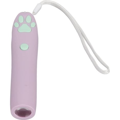 Jouet de Projection à LED pour Chat, Lampe de Poche multifonctionnelle à Projection LED ABS pour Chat réduisant la Solitude pour Les Chats d'intérieur(violet ) (1/2)