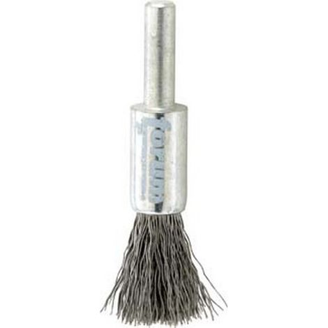 Spazzola Spazzola, Filo Di Acciaio Inossidabile, Corrugato, Spazzola Ø 30 Mm Di Lunghezza. Massimo 25 Mm Dal Rivestimento, Spessore Filo 0,30 Millimetri, Velocità Massima. : 15000 Giri / Min