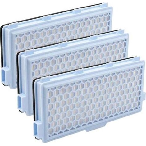 3-teiliges Filterset – Austauschbarer Staubsaugerfilter – Passend für Miele Classic Compact C1 Complete / C2 / C3 HEPA-Filterset – Staubsaugerteile (1/4)