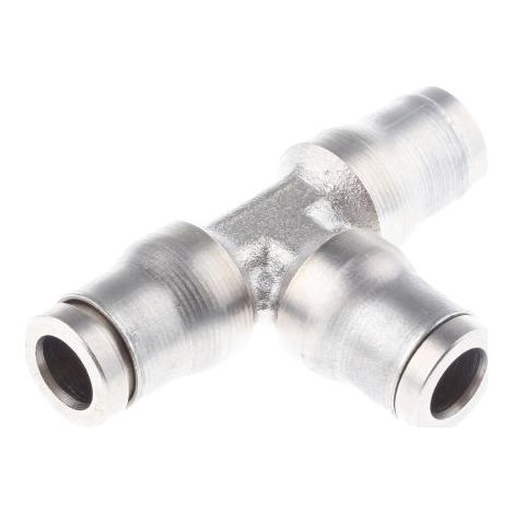 Adaptateur tube à tube en T Legris LF3600 vers Enfichable 6 mm Enfichable 6 mm ( Prix pour Paquet de 2 )