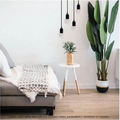 10pcs Douilles E27 noires - Fixation sécurisée verrouillage Plastique robuste - Projets éclairage - Noir (1/5)