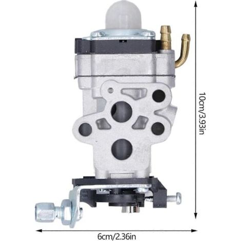 Carburateur compatible avec les débroussailleuses Husqvarna 226HD60S, 226HD75S et 226HS75S. Carburateur en alliage d'aluminium à haute teneur en silicium.-AquaForge (1/4)