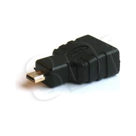 SAVIO CL-17 Adapter Micro HDMI DM - HDMI AF v1.4 (1/2)