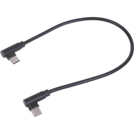 Câble d'extension USB-C coudé à 90° (12 x 90°) - 480 Mbps - Connecteurs mâle-mâle en forme de L - Multicolore (1/5)