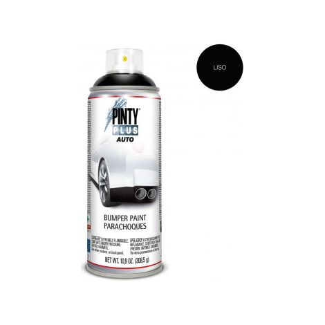 Pintura para Parachoques PintyPlus Auto - Negro Liso Spray 520cc BL104