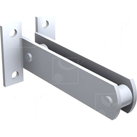 Supporto di regolazione mantion 8576 acciaio verniciato 210 mm