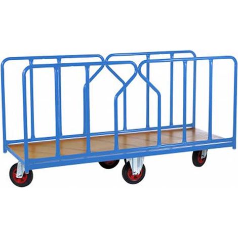 Carrello carico lungo - Capacità 500 kg - Ridella rimovibile - 800005343