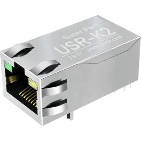 Module Ethernet TCP/IP intégré compatible Modbus, convertisseur TTL vers Ethernet, modèle USR-K2 (1/5)