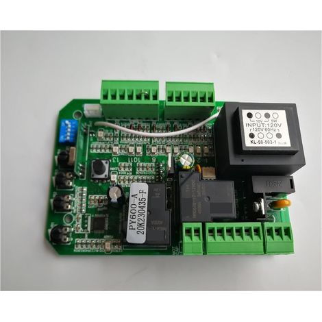 Kit d'ouvre-portes automatiques Large utilisation ouvre-porte coulissante unité de commande de moteur contrôleur de carte PCB plaque de carte électronique pour accessoires de portail coulissant ( Colo (1/5)
