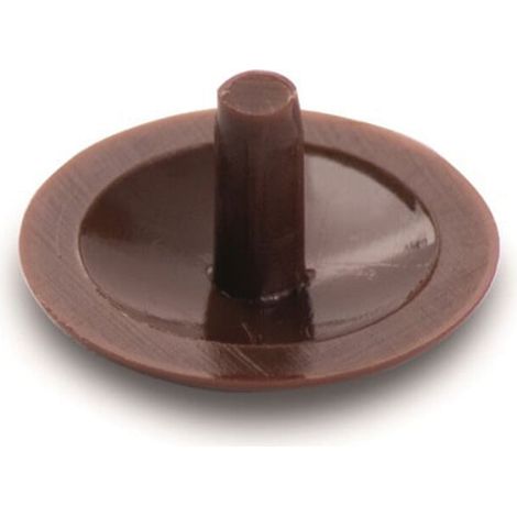 Heco Zierkappen Zapfen Ø2,4mm Ø12mm nussbraun 500 Stk