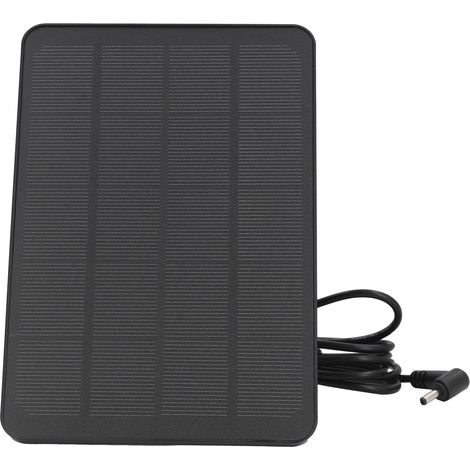 Chargeur de panneau solaire 10W, professionnel, efficace, IP65, Portable, alimenté pour projecteur annulaire, caméra Stick Up (1/5)