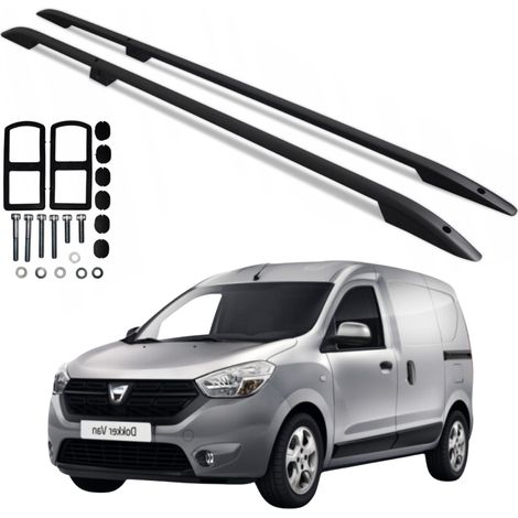 Barre portatutto DACIA DOKKER dal 2013-2020 RENAULT EXPRESS dal 2021- NERO (1/5)