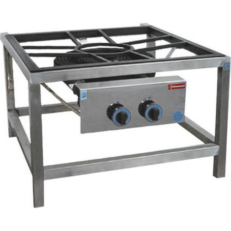 Brûleur gaz paella diam 450 sur support - Diamond