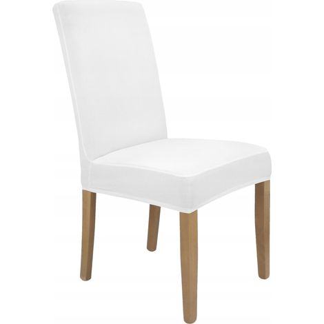 FUNDA ELÁSTICA PARA SILLA BLANCA [21F] (1/5)