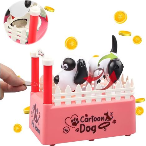 Chien Affamé, Tirelire en Forme de Chien Affamé, Tirelire en Forme de Chien affamé Tirelire électronique pour Enfants d'anniversaire Cadeau de Noël (1/5)