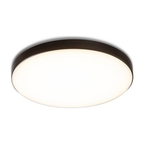 BJORK R 9 plafonnier encastré noir 230V LED 6W 3000K (1/5)