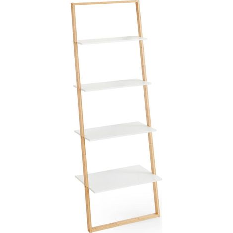Karin bibliothèque 4 étagères blanches. (1/5)